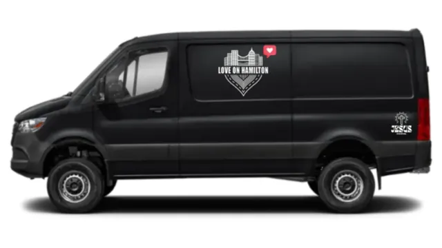 Love on Hamilton cargo van concept